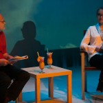 czytanie "Piaskownicy"; Halina Skoczyńska, Adam Ferency; fot. Renata Dąbrowska; PC Drama