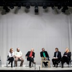 dyskusja; Halina Skoczyńska, Igor Gorzkowski, Adam Ferency, Jacek Kopciński, Zbigniew Majchrowski, Joanna Puzyna-Chojka; fot. Renata Dąbrowska; PC Drama
