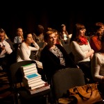 wśród publiczności Krystyna Kiszelewska (Wydawnictwo IBL);  fot. Maciej Moskwa; PC Drama